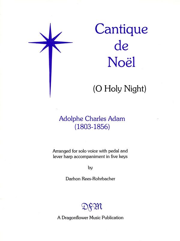 Adam-O Holy night in F Major, for Voice and Piano