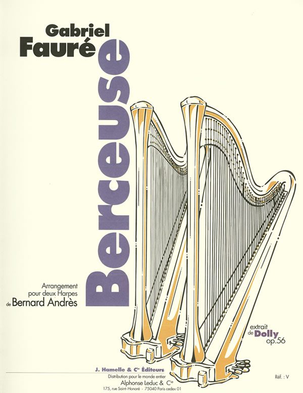 Berceuse from Dolly Suite, Op. 56 (2 harps)