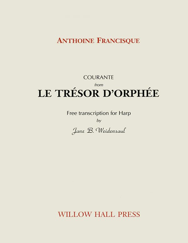 Courante from ''Le Trésor d'Orphée''