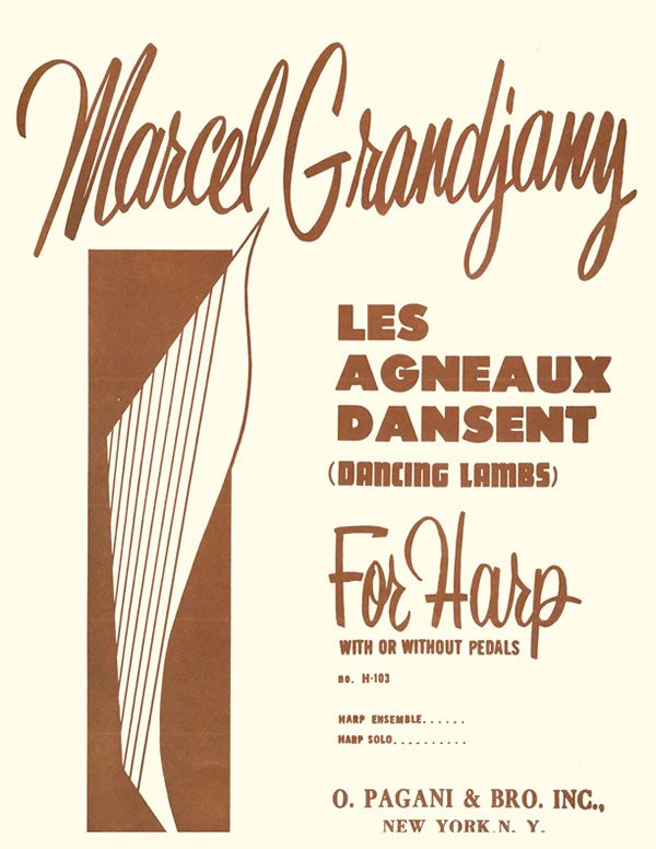 Les Agneaux Dansent (1-3 harps)