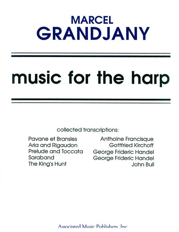 ハープ 楽譜「Handel for the harp」SERAPHIM