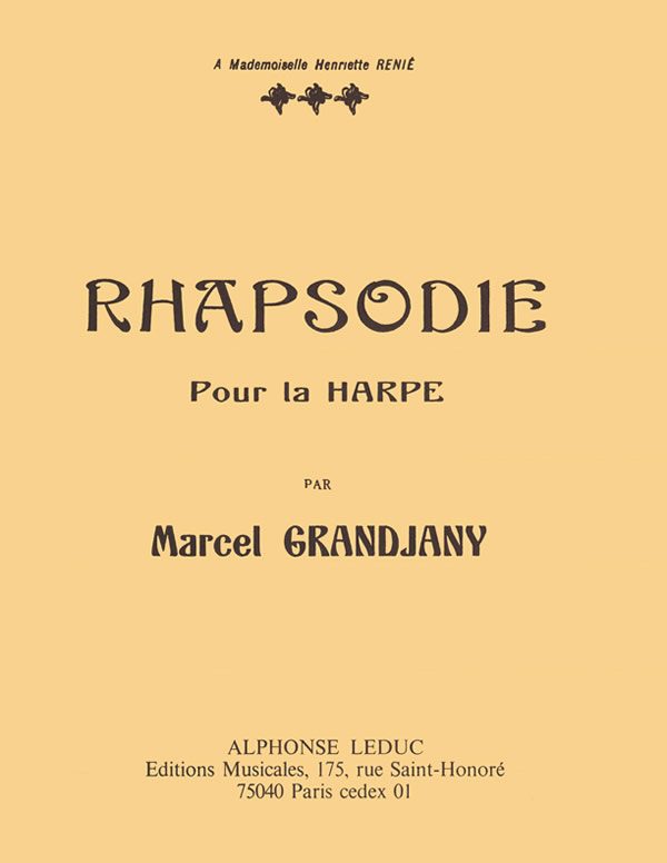 Rhapsodie Pour la Harpe