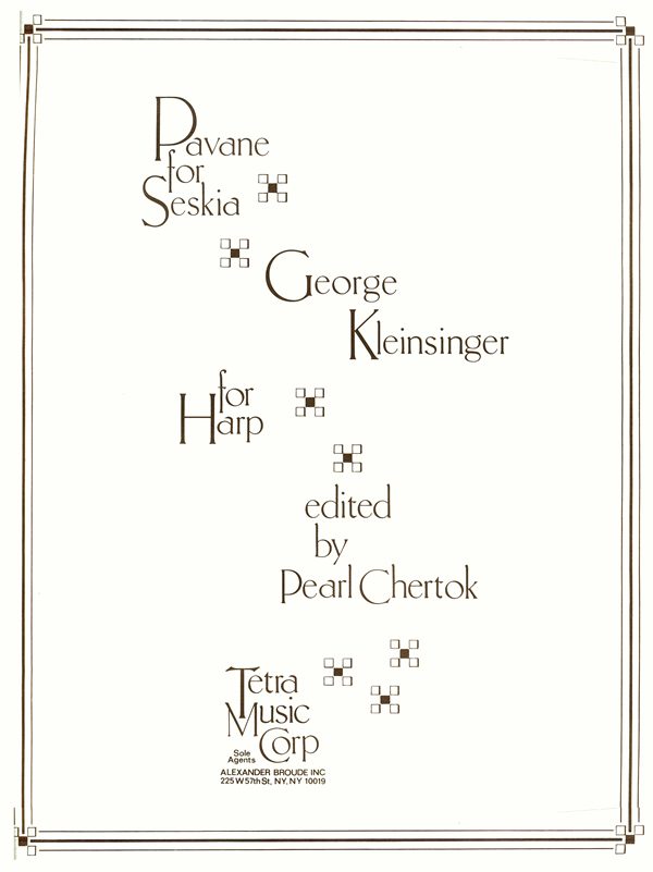 Kleinsinger, G. - Pavane For Seskia/Chertok