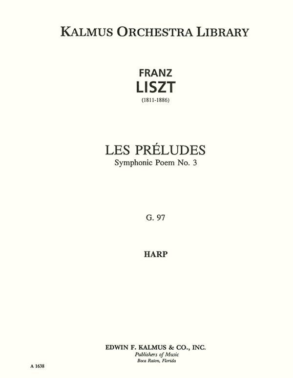 Les Preludes (harp part)