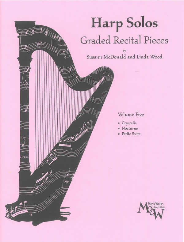 Harp Sheet Music: Harp Solos Graded Recital Series, vol. 3 by