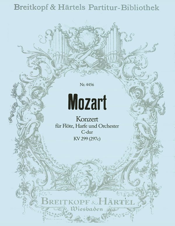 Concerto in C Major KV 299 for Flute & Harp (Score)