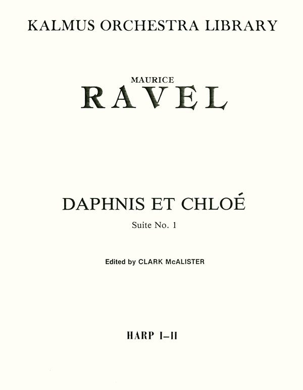 Daphnis et Chloe Suite 1 (harps 1 and 2)