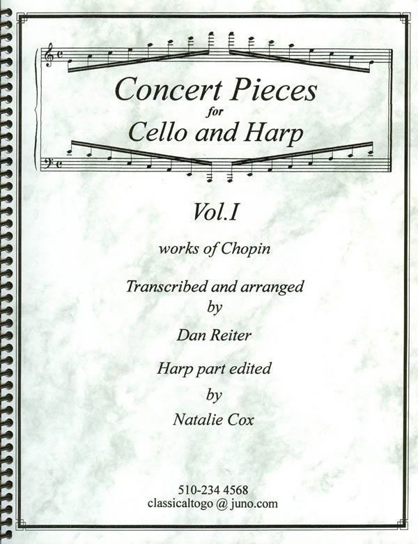 Concert Pieces for Cello and Harp, Vol 1 [Chopin]