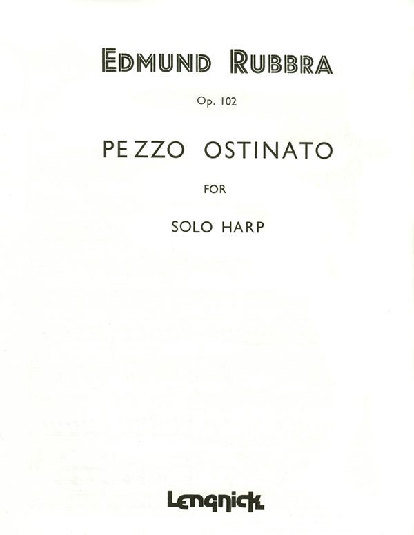Pezzo Ostinato Op. 102