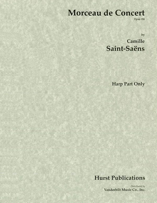 Morceau de Concert (harp part)