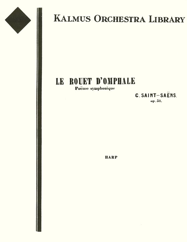 Omphales Spinning Wheel (harp part)
