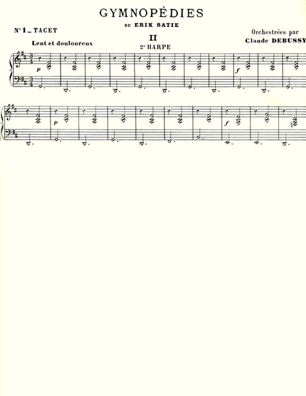 Gymnopedies (harp 2)