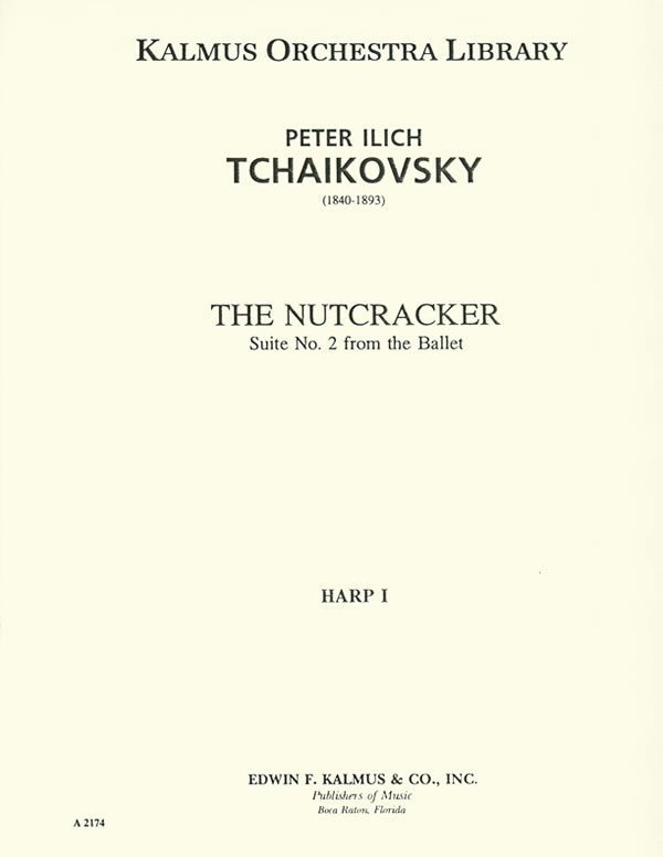 Nutcracker Suite, Op. 71B, Suite No. 2 (harp 1 part)
