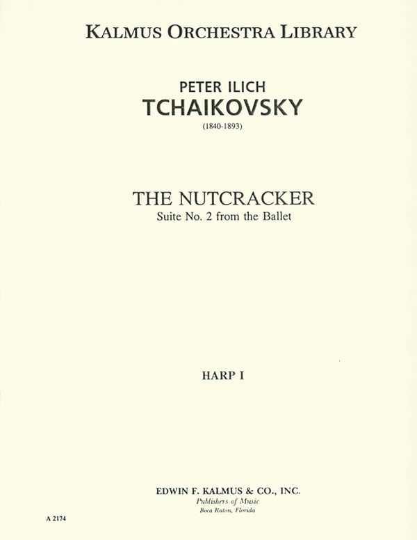 Nutcracker Suite, Op. 71B, Suite No. 2 (harp 1 part)
