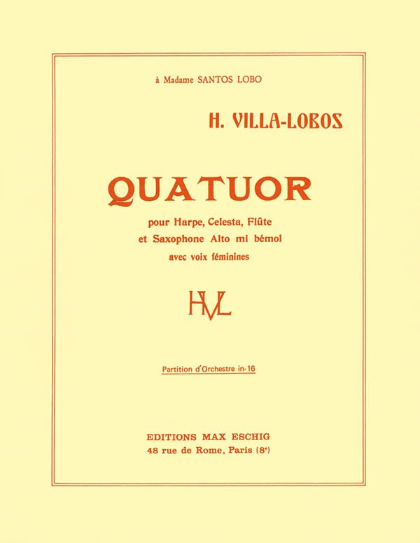 Quatuor-Mini Score