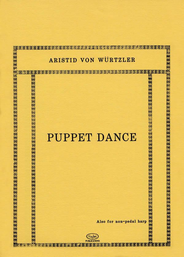 Harp Sheet Music Puppet Dance by VON WURTZLER, A.