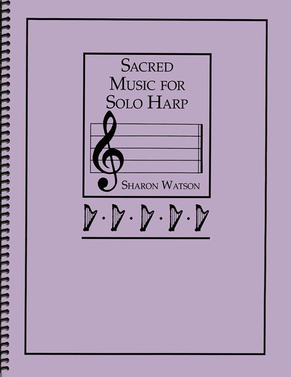 Harp Sheet Music Sacred Music for Solo Harp by WATSON, S.