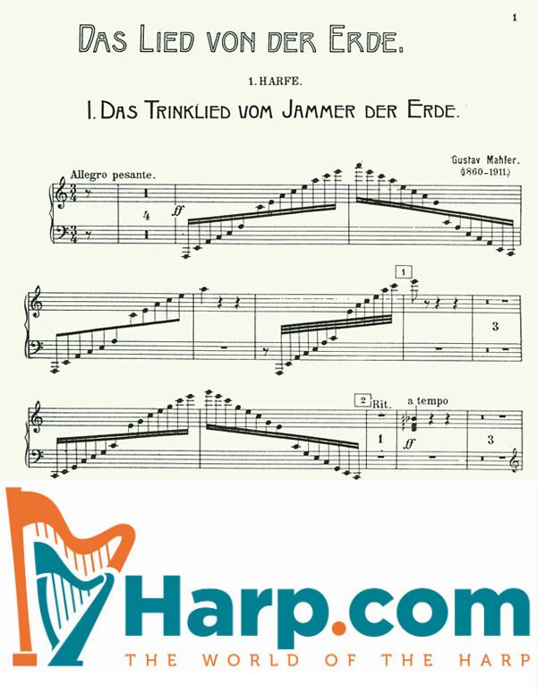 Das Lied von der Erde (harp 1)