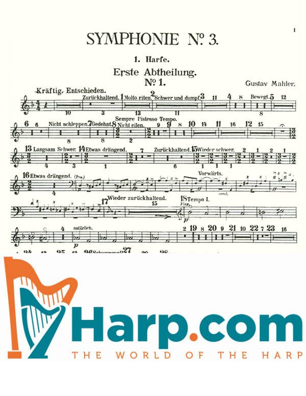 Symphony No 3 (harp 1)