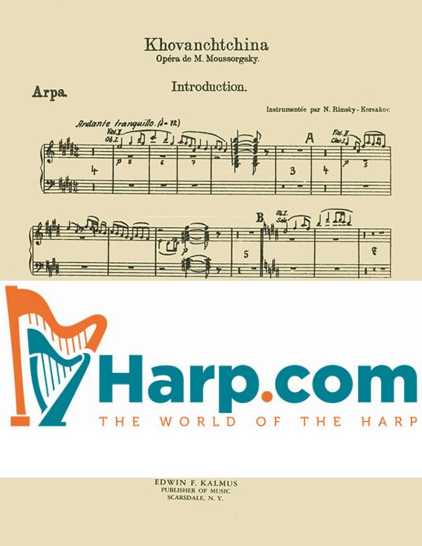 Introduction to Khovantchina (harp part)