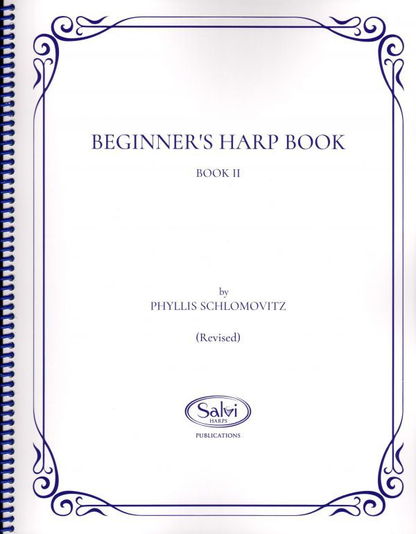 Harp Sheet Music Beginner's Harp Book 2 by SCHLOMOVITZ, P.