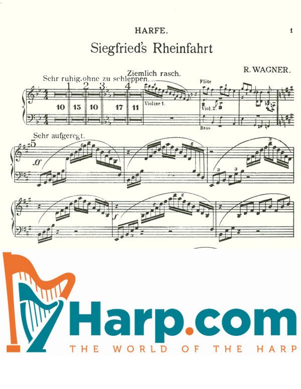 Götterdammerung: Rhine Journey (harp part)