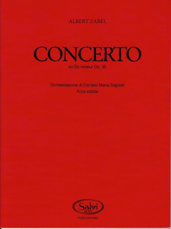 Concerto en Do mineur, Op. 35 (harp part) (LHS)