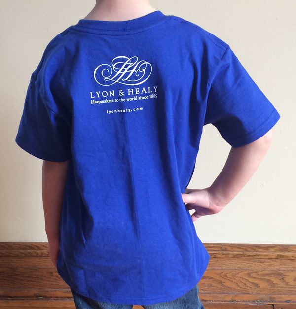 Lyon & Healy Youth TShirt Blue - Image 2