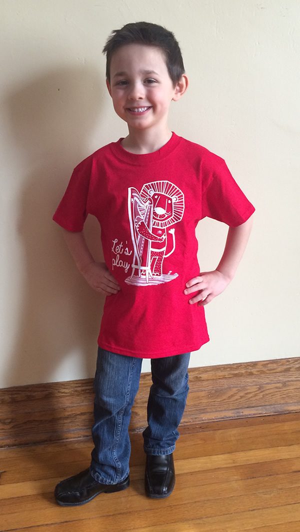 Lyon & Healy Youth TShirt Red