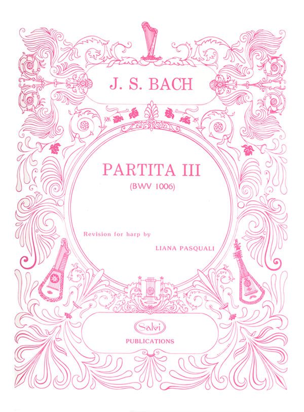 Partita No 3 (BWV 1006) (LHS)