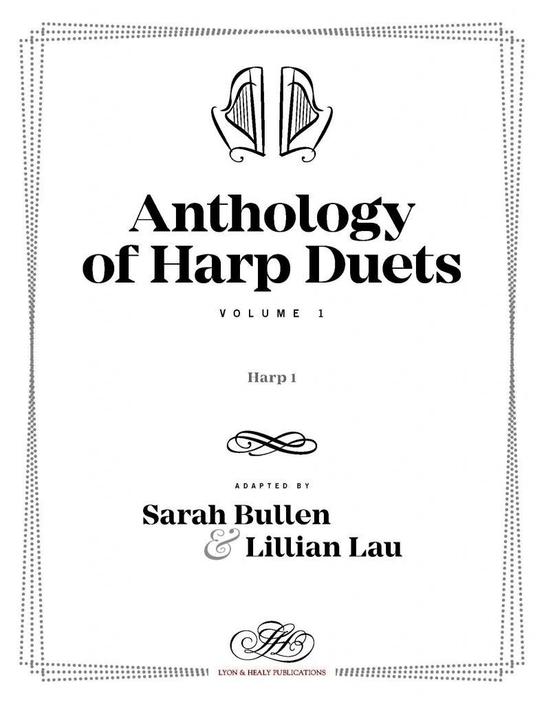 Anthology of Harp Duets &#8211; Parts 1 &amp; 2 (LHS)