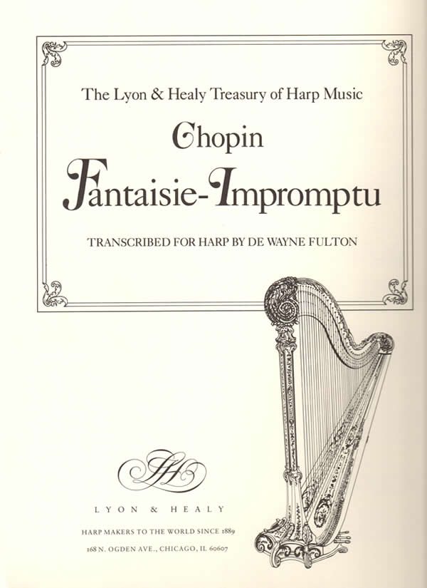 Fantaisie Impromptu (LHS)