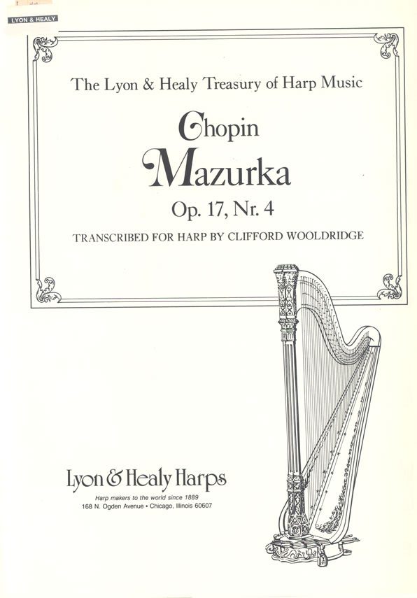 Mazurka Op. 17, No. 4 (LHS)
