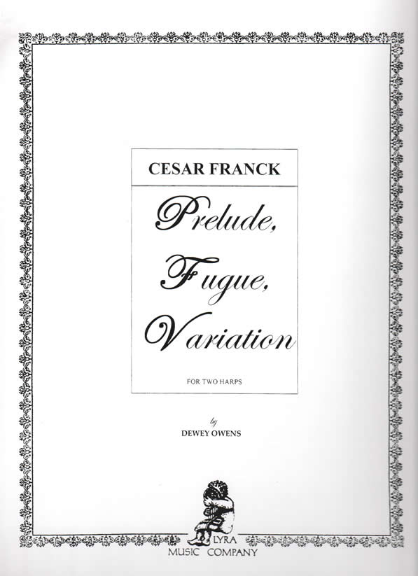 Prelude, Fugue and Variation for Two Harps (2 harps)