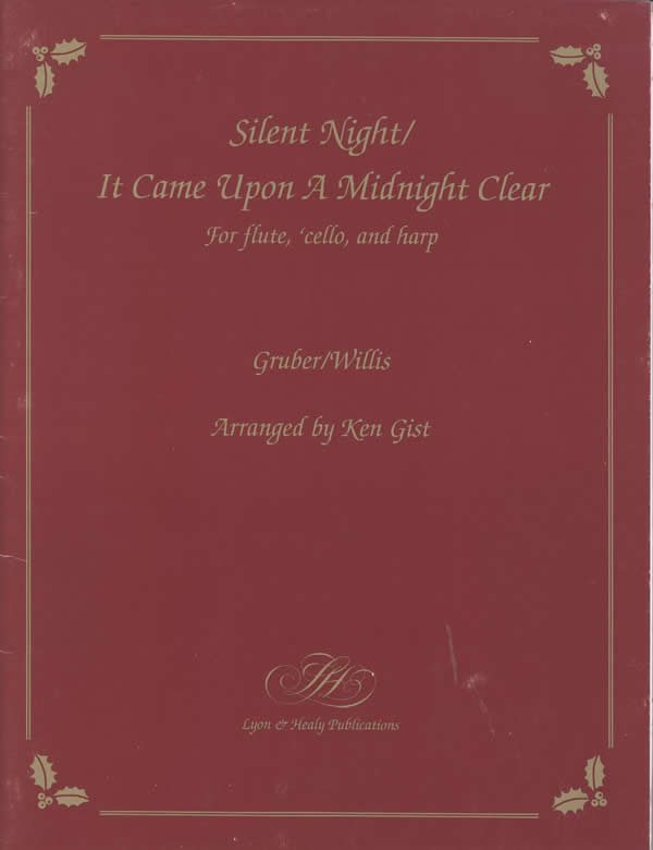 Silent Night/It Came upon a Midnight Clear (flute, cello or viola, & harp) (LHS)