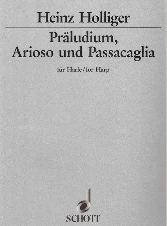 Praeludium, Arioso und Passacaglia