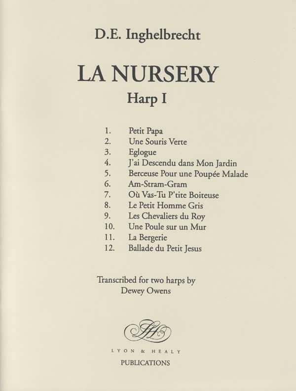 La Nursery (2 harps) (LHS)