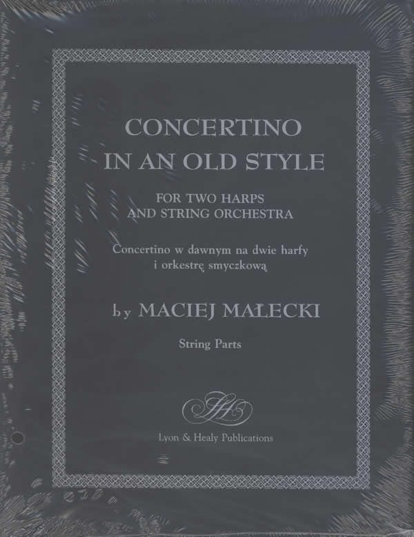 Concertino in an Old Style for Two Harps (string parts) (LHS)