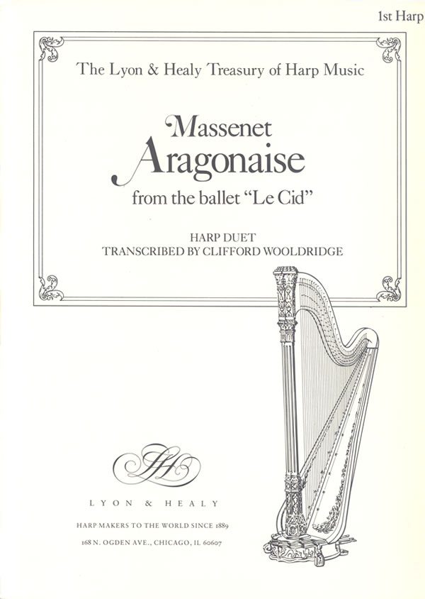 Aragonaise from Le Cid (2 harps) (LHS)