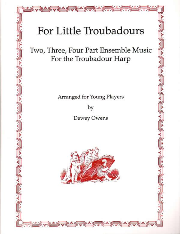For Little Troubadours (2-4 harps, Score) (LHS)