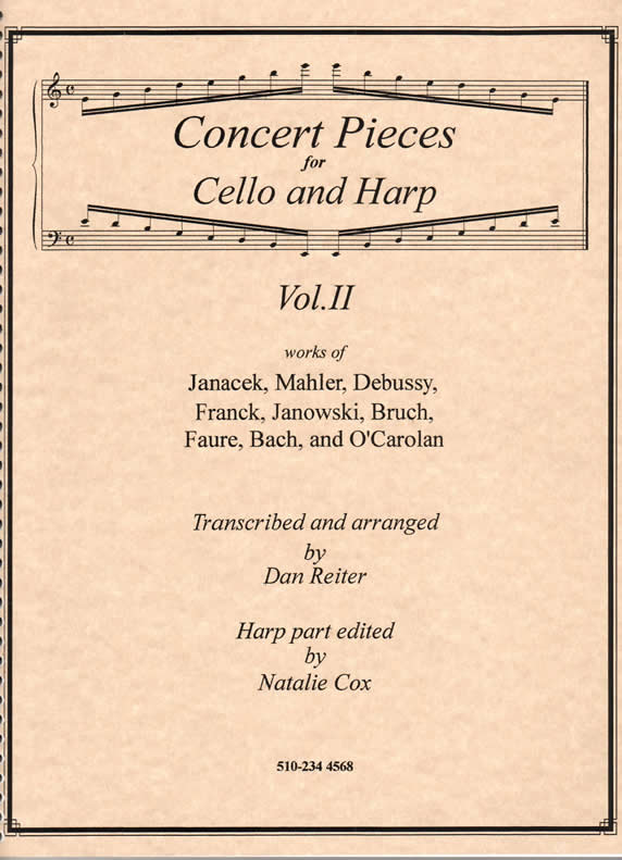 Concert Pieces for Cello and Harp