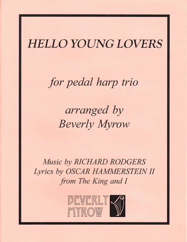 Harp Sheet Music: Hello Young Lovers (3 harps) by RODGERS, R