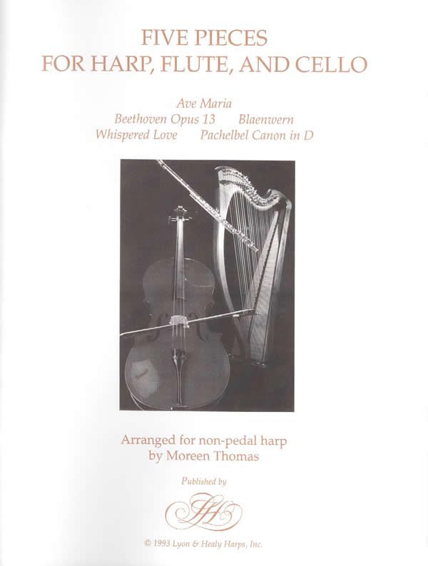 Five Pieces for Flute, Cello and Harp (LHS)