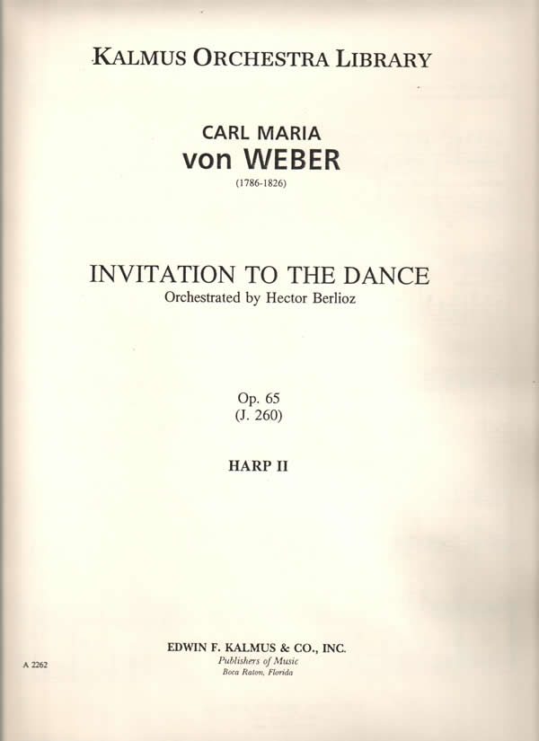 Invitation to the Dance (harp 2)