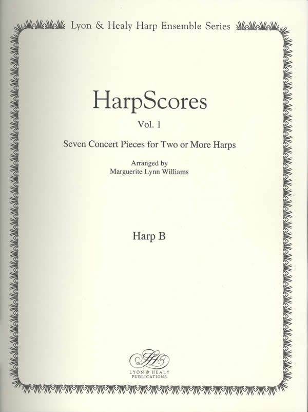 HarpScores, Vol. 1 (2 harps) (Harp Parts A&B)