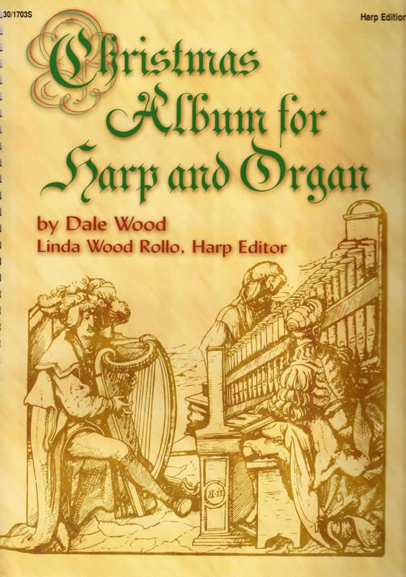 Harp Sheet Music Christmas Album for Harp and Organ (harp part) by