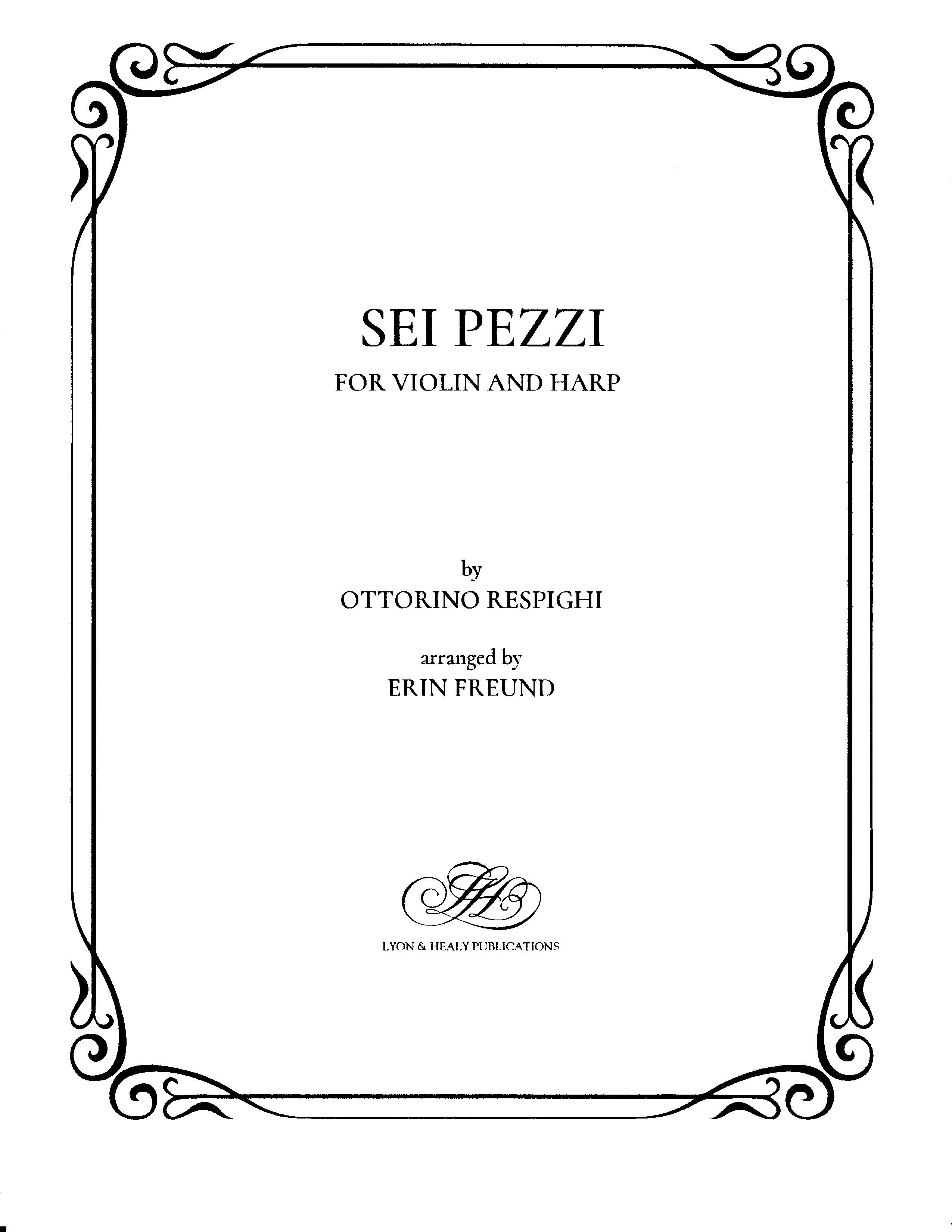 Sei Pezzi - For Violin and Harp (LHS)