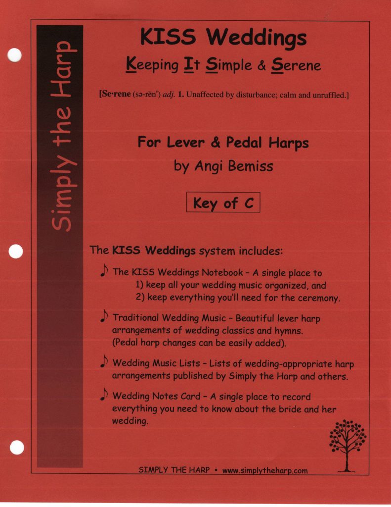 KISS Weddings &#8211; Key of C