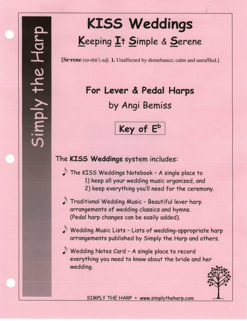 KISS Weddings &#8211; Key of Eb