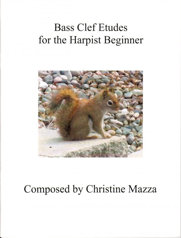 Bass Clef Etudes for the Harpist Beginner